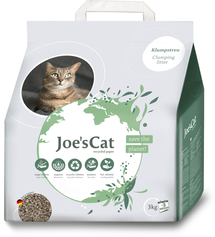 joe´s cat Katzenstreu aus recyceltem Papier